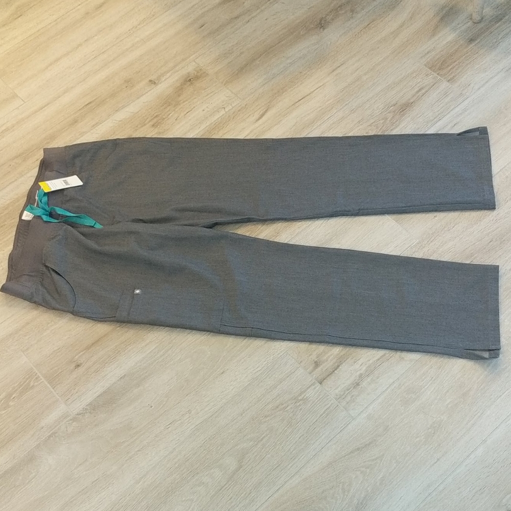 Figs Kade Scrub Bottom Graphite L/T